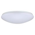 Nuvo 19 Inch Flush Mounted LED Fixture, CCT Selectable, Round, White Acrylic 62/1218